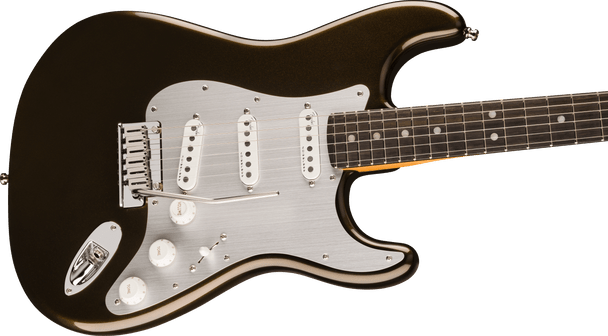 Fender American Ultra II Stratocaster Electric Guitar, Texas Tea 