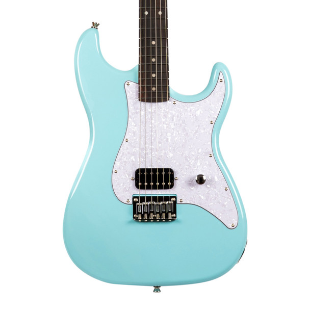 Jet JS-400 Hard Tail Electric Guitar, Blue 