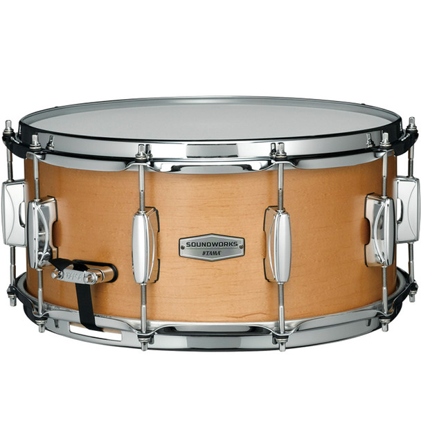 Tama Soundworks 14 x 6.5 Maple Snare Drum in Matt Vintage Maple 