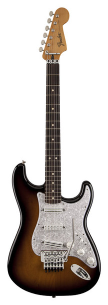 Fender Dave Murray Stratocaster HHH Electric Guitar, 2 Tone Sunburst, Maple  (b-stock)