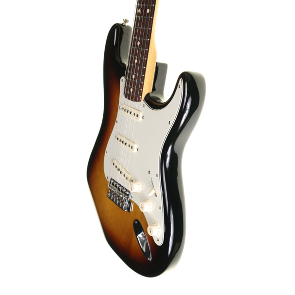 Fender Classic Series 60s Stratocaster Electric Guitar, Sunburst, Rosewood with Gig Bag (pre-owned)