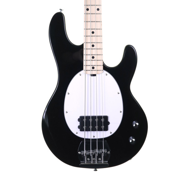 Sterling by Music Man Intro Series Stingray Ray2 Bass Guitar, Black 