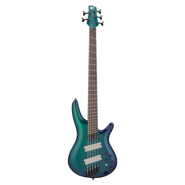 Ibanez SRMS725-BCM SR Multiscale 5 String Bass, Blue Chameleon 