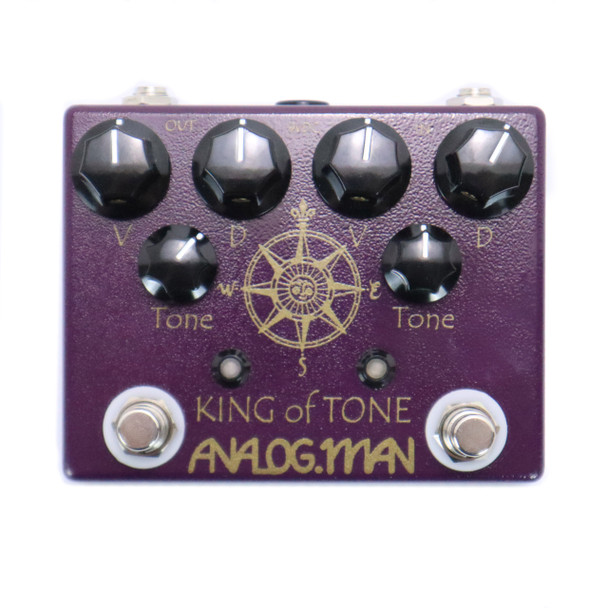 Analog Man King of Tone V4 - Overdrive Pedal (pre-owned)