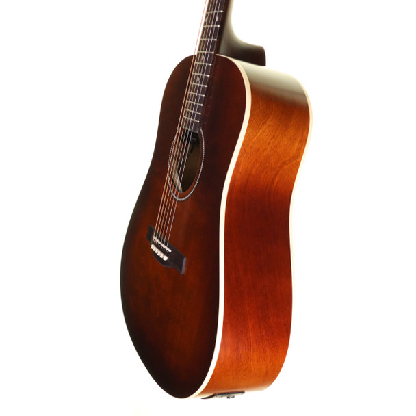 Seagull S6 Original Burnt Umber Presys II Electro-Acoustic Guitar 