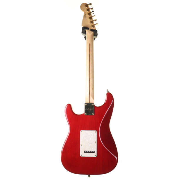 Fender Partscaster Deluxe Style Stratocaster Transparent Red (pre-owned)