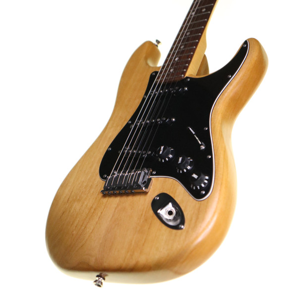 Fender American Deluxe Stratocaster Electric Guitar, Refin Natural, Rosewood (pre-owned)