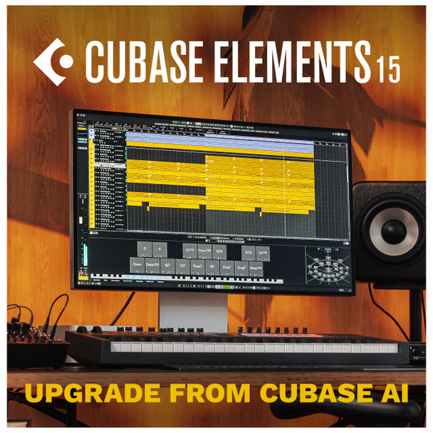 Steinberg Cubase Elements 15 Upgrade from AI (Download) 