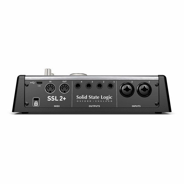 SSL 2+ MKII 2-in/4-out USB-C Audio Interface 
