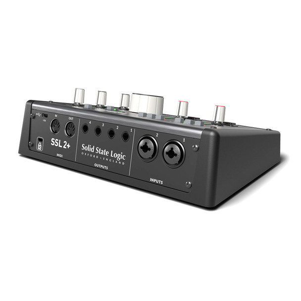 SSL 2+ MKII 2-in/4-out USB-C Audio Interface 