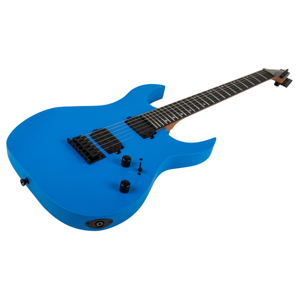 Spira S-400 MBL Electric Guitar, Satin Blue 