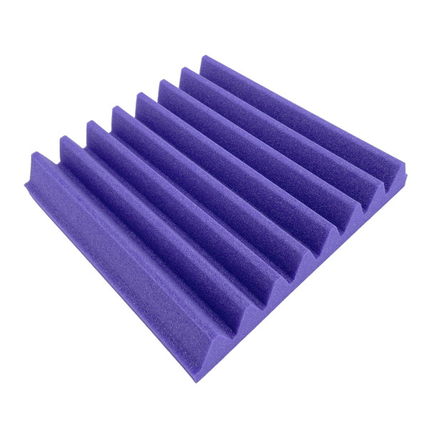 Universal Acoustics Mercury Wedge 300x50mm Purple, pack of 44 x Acoustic Tiles 