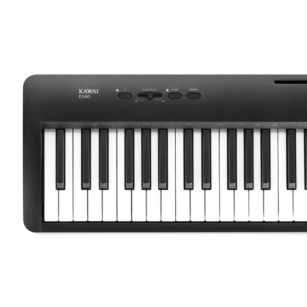 Kawai ES60 Digital Piano, Black 