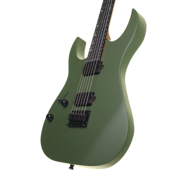 Spira S-400 MGR Electric Guitar, Satin Dark Green, Left Handed 