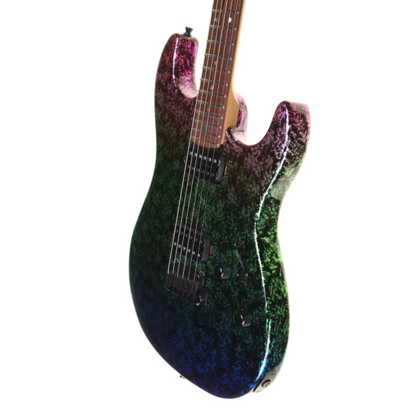 Jet Elite JS-50 Electric Guitar, Art Blue w Gig Bag (b-stock)