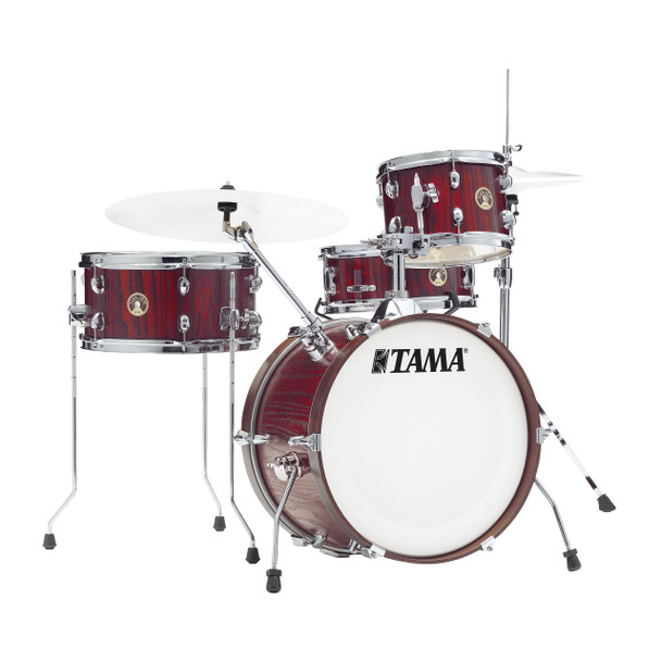 Tama Club Jam LJL48H4-SBE Shell Pack w/Hardware, Satin Burgundy Elm  