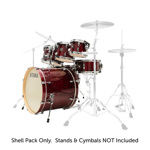 Tama TAMA Superstar Classic 7-Piece Shell Pack in Gloss Java Lacebark