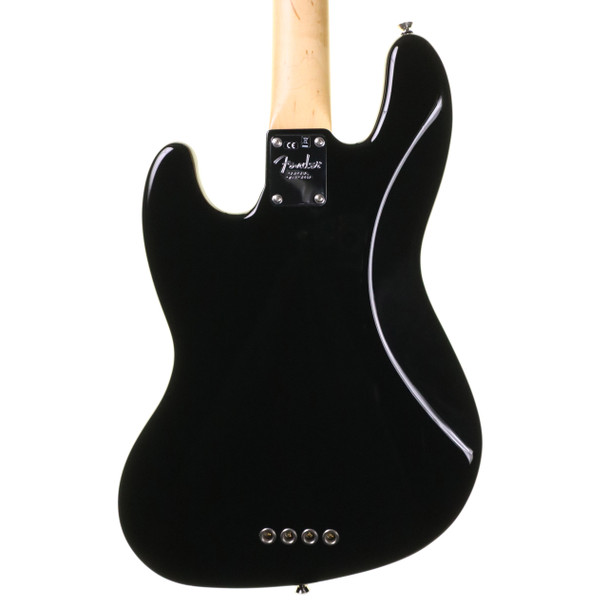 Fender American Pro Fretless Jazz Bass Guitar, Black with Case (pre-owned)