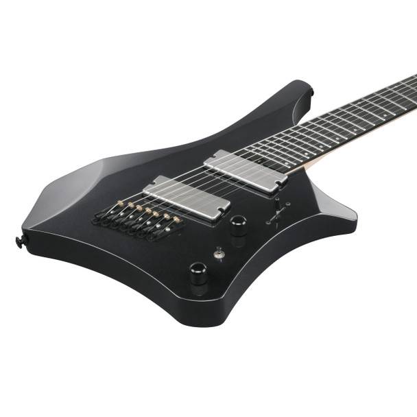 Ibanez A527-IPT 7-String Multi Scale Electric Guitar, Iron Pewter 