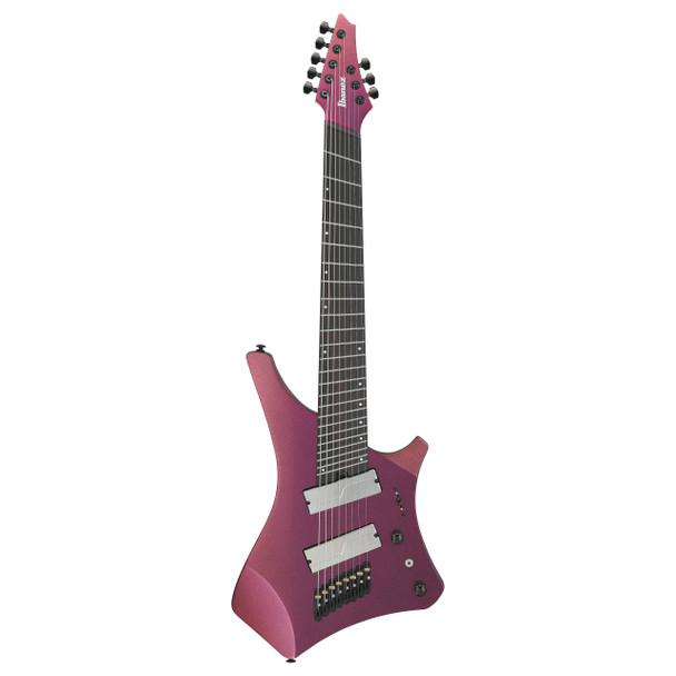 Ibanez A528-CMG 8-String Multi Scale Electric Guitar, Coral Mirage 