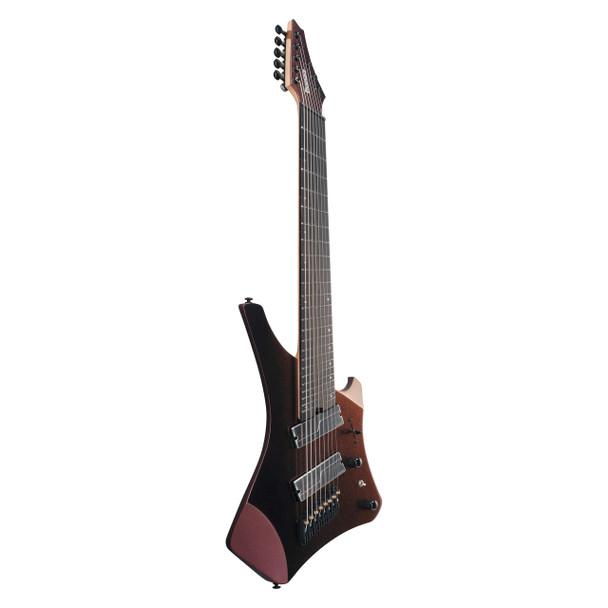 Ibanez A528-CMG 8-String Multi Scale Electric Guitar, Coral Mirage 