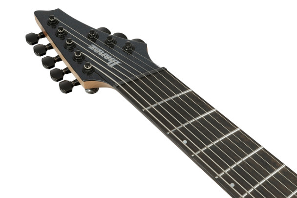 Ibanez A528-IPT 8-String Multi Scale Electric Guitar, Iron Pewter 