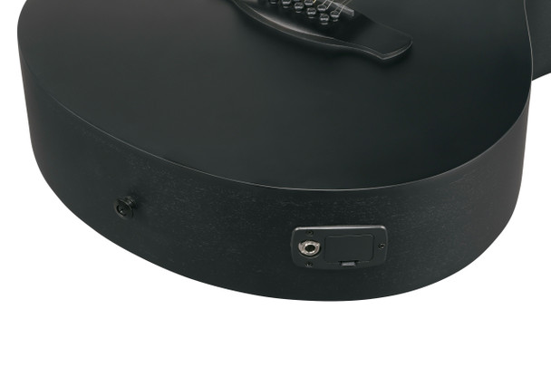 Ibanez AEG1221-BOT 12-String Electro-Acoustic Guitar, Black Out 