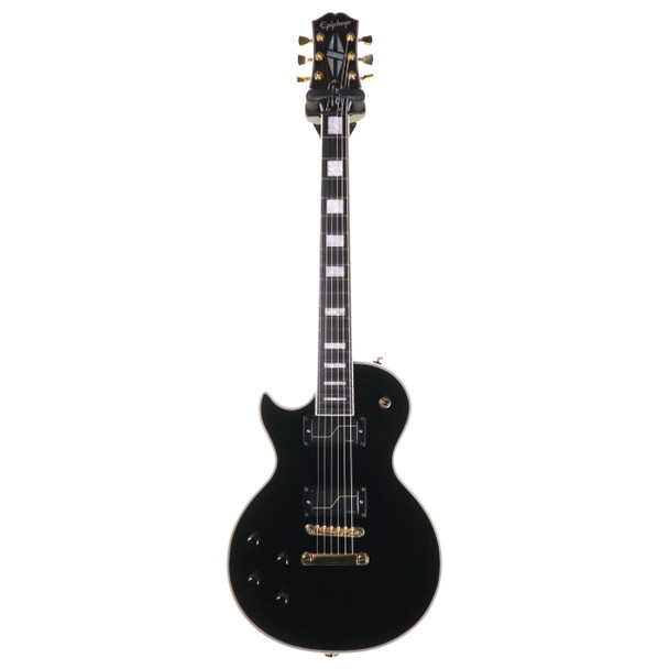 Epiphone Matt Heafy Left Handed Origin Les Paul Custom, Ebony with Hard Case (pre-owned)
