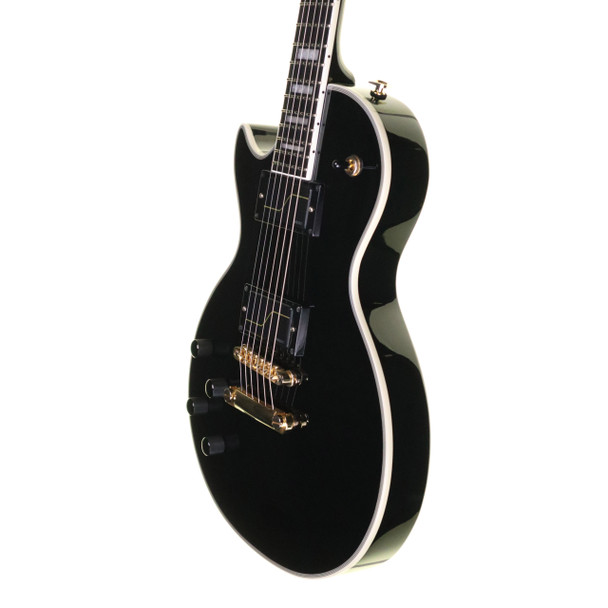 Epiphone Matt Heafy Left Handed Origin Les Paul Custom, Ebony with Hard Case (pre-owned)