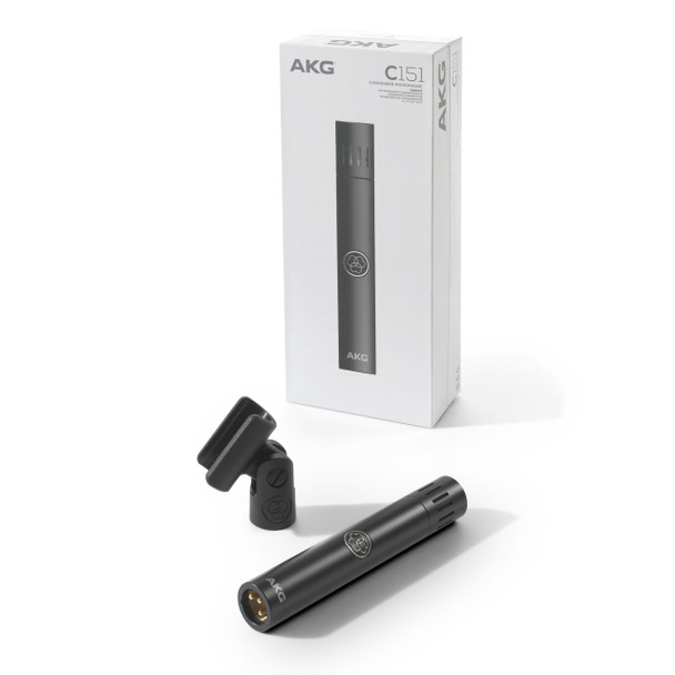 AKG C151 Professional Small Diaphragm Cardioid Condenser Microphone 