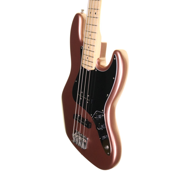 Fender American Performer Jazz Bass Guitar, Maple, Penny with Case (pre-owned)