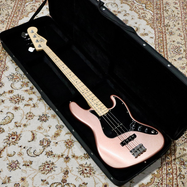 Fender American Performer Jazz Bass Guitar, Maple, Penny with Case (pre-owned)