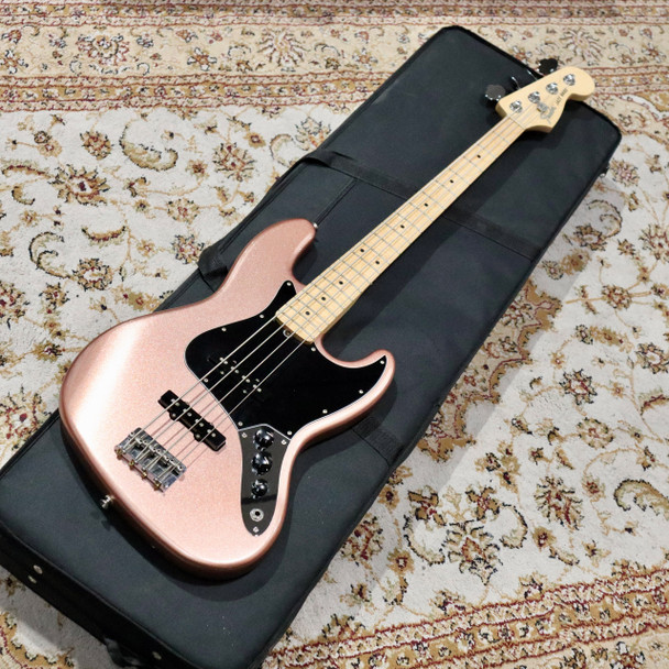 Fender American Performer Jazz Bass Guitar, Maple, Penny with Case (pre-owned)