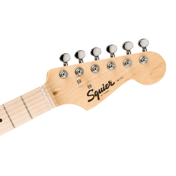 Fender Squier Mini Stratocaster Electric Guitar, California Blue, Maple 