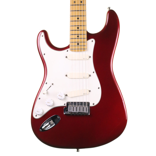 Fender American Standard Stratocaster Left Handed, Candy Apple Red, EMGs & Hard Case (pre-owned)