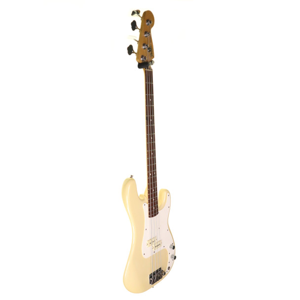 Fender 85 Precision Bass, Maple, Olympic White with Hard Case (pre-owned)