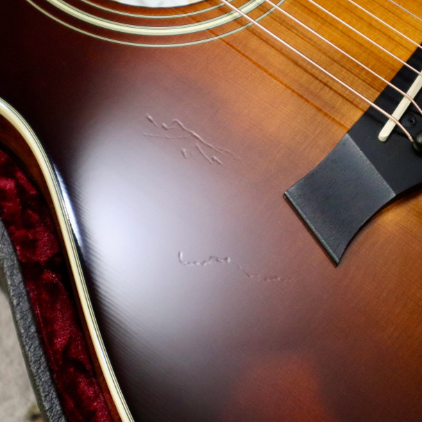 Taylor 712CE Grand Concert Electro Acoustic Guitar, Tobacco Sunburst with Hard Case (pre-owned)