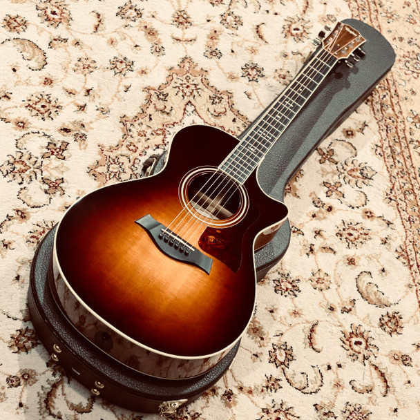 Taylor 712CE Grand Concert Electro Acoustic Guitar, Tobacco Sunburst with Hard Case (pre-owned)