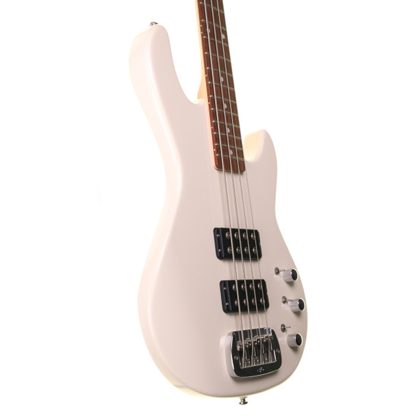 G&L Tribute L-2000 Active 4 String Bass Guitar, White (pre-owned)