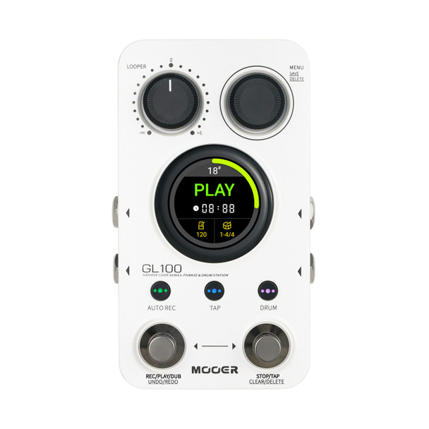 Mooer GL100 Groove Loop Phrase & Drum Station 