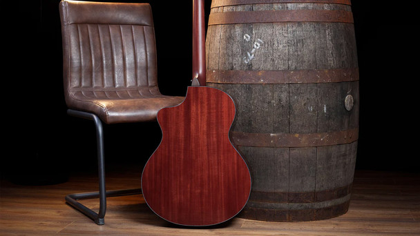 Faith Nexus Neptune Cutaway Electro Acoustic Guitar, Thru-Cognac 