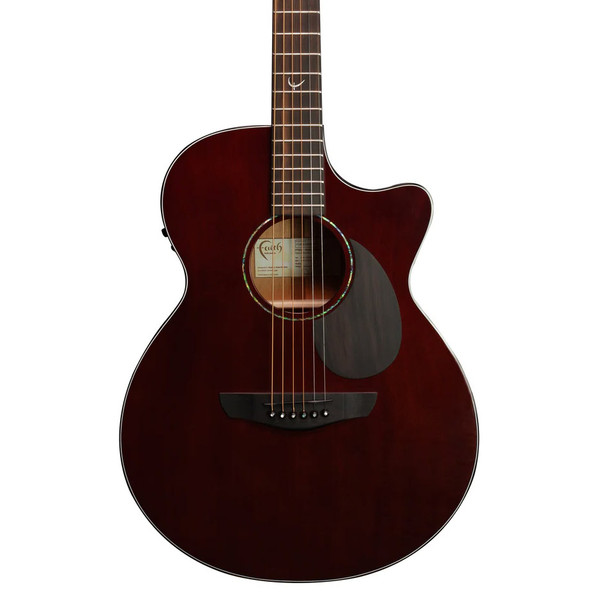 Faith Nexus Venus Cutaway Electro Acoustic Guitar. Thru-Cognac 
