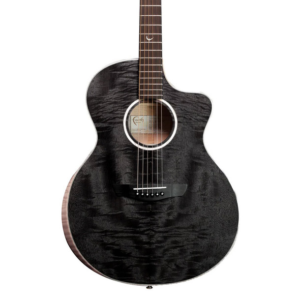 Faith FX Series Neptune Cutaway Electro Acoustic Guitar, Moondust Grey 