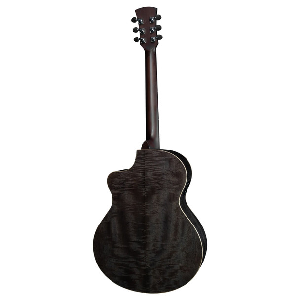 Faith FX Series Neptune Cutaway Electro Acoustic Guitar, Moondust Grey 