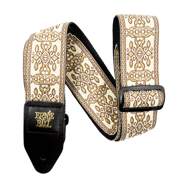 Ernie Ball Jacquard Electric Guitar Strap, Golden Tapestry 