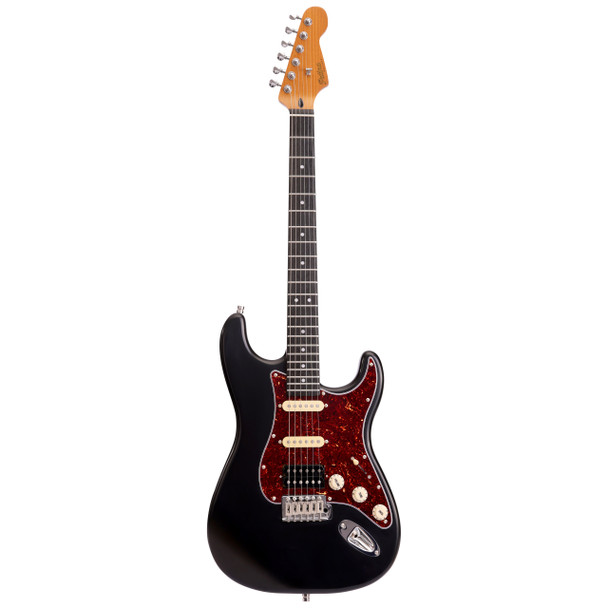 Patina PS-4 BK Electric Guitar, Black 