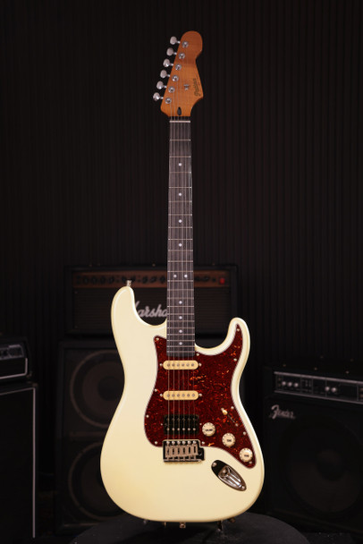 Patina PS-4 OW Electric Guitar, Olympic White 