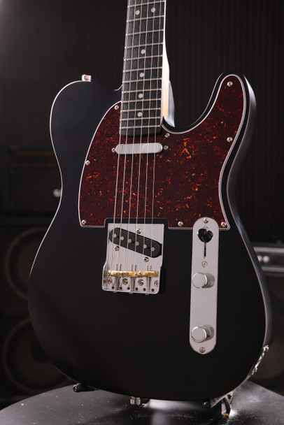 Patina PT-3 BK Electric Guitar, Black 