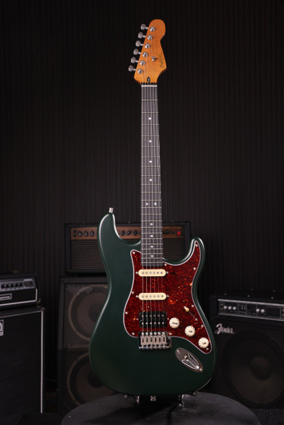 Patina PS-4 SGR Electric Guitar, Sherwood Green 
