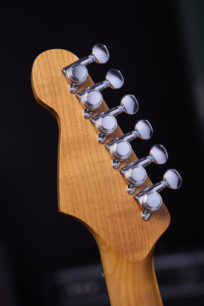 Patina PS-6 LPB R Electric Guitar, Lake Blue Relic 